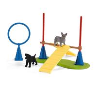 Ensemble De Jeu D'Agilité Pour Chiots - Ensemble Schleich 42536