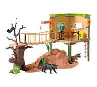 Ensemble de Jeu de 68 Pièces Station du Ranger Wildlife Schleich Multicolore Multicolore G