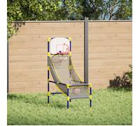 Ensemble de jeu de basket ball d arcade avec ballon et pompe