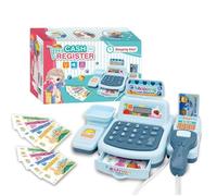 Ensemble de jeu de caisse enregistreuse - SALUTUYA - avec Scanner, lumières et effets sonores