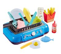 Ensemble De Jeu De Cuisine Gourmet: Ustensiles De Batterie, Véritable Créateur De Nourriture, Kits De Chef pour | Cadeau De Noël pour Plaisir en Intérieure De La Maternelle Hands on