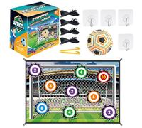 Ensemble de Jeu de Football | Cibles Pliables en Flanelle | Exercice de précision de Football | Tissu Portable | Tapis d'entraînement Portable Safe Easy Carry - Objectif d'exercice pour