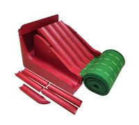 Ensemble de jeu de putting comprenant un outil d'entraînement vert, un tapis de golf, des couvertures de trous de golf, un tapis de putting vert d'intérieur