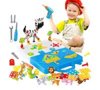 Ensemble de jeu de puzzle de perceuse électrique, ensemble de puzzle de perceuse créative - 289 pièces/ensemble perceuse électrique, jouets puzzle | Jouet perceuse électrique et tournevis, blocs d'ing