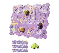 Ensemble de Jeu de Voiture de Piste de Puzzle - Voiture de Piste de Puzzle - Exercice de Coordination œil-Main et de pensée Spatiale, Jouet d'interaction Parent-Enfant pour Halloween