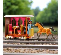 Ensemble de jeu DreamWorks Spirit Untamed Lucky's Train Home avec poupée et c...