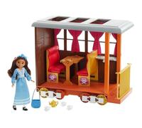 Ensemble de jeu Lucky's Train Maison - MATTEL - GXF55 - Figurine Miniature - Personnage Miniature