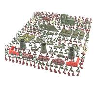 Ensemble De Jeu Militaire - Groupe Tactique De 290 Pièces De Soldats Militaires, Ensemble De Jeu De Figurines D'armes De Soldat avec Chars, Combattants Et Autres Accessoires