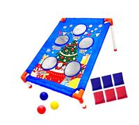 Ensemble de Jeu pour Jardin, Jeu de Score à Deux Plateaux avec Panneaux en Tissu Doux, Divertissement Social Portable pour Les Pique-niques en intérieur, Les Voyages, Le Jardin, la Cour, Les