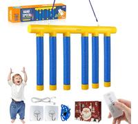 Ensemble de jeu réfléchissant Drop Stick Challenge, Drop It Catch It Win Its Réaction, jeux de capture de bâtons de chute, 3 vitesses de chute, jouet d'entraînement à réaction rapide, pour enfants et