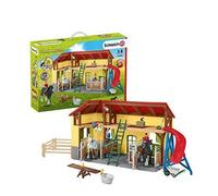 Ensemble de jeu Schleich Farm World 30 pièces pour écurie à chevaux avec anim...