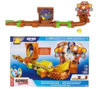 Ensemble de jeu - SONIC THE HEDGEHOG - Go Go Racers Deluxe - Figurine Super Sonic - 3 ans et plus - Plastique