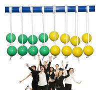 Ensemble de jeux de lancement d'échelle | 6 balles d'échelle d'arrière-cour Toss pour les et les adultes - Jeu de pelouse de famille pour fêtes, cour, vacances, jours de plage, lien entre pare