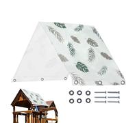 Ensemble de jeux et équipement de jeu - Housse de balançoire d'extérieur - Kit de tarp - Installation facile - Protection UV - Parapluies et ombres pour arrière-cour, jungle, salle de sport,