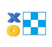 Ensemble de jeux jumbo | Stratégiques grands jeux extérieurs intérieurs - Facile à stocker la fête d'anniversaire sans assemblage pour les enfants et les adultes