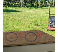 Ensemble de joints de cuvette pour carburateur TK avec 2 grands joints de cuve et 2 joints d'écrou pour moteur Balmoral 14s 17s AQ148 KT034