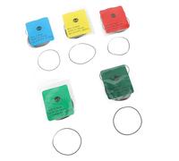 Ensemble de Joints de Montre en Caoutchouc, 90 Pièces de Joints Toriques Arrière de Montre, de Couverture Arrière Watc, Kit de Remplacement D'anneaux Résistants à l'eau pour Horlogers,