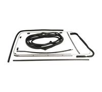 Ensemble de joints de porte droite avec déflecteur fixe pour VOLKSWAGEN Combi Bay Window (08/1967-07/1979)
