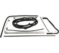 Ensemble de joints de porte droite avec déflecteur ouvrant pour VOLKSWAGEN Combi Bay Window (08/1967-07/1979)