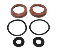 Ensemble de joints de rechange en cuir pour pompe manuelle de type 90, 2 couvercles et 4 anneaux O, pour pompe de jardin