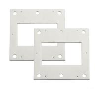Ensemble de joints en fibre céramique pour échangeurs de chaleur Haas+Sohn modèles 4.17, 5.17, 4.19, 5.19, HSP1-2, kit de remplacement de joint de porte de poêle, blanc, 12 cm x 0,5 cm