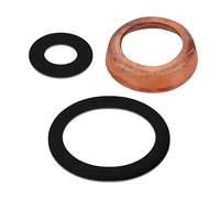 Ensemble de joints en silicone et joint en cuir pour pompe à eau manuelle Accessoires pour main de jardin Tasse en cuir pratique