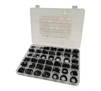 Ensemble de joints toriques 595 pièces pour voiture et ménage, boîte de rangement avec différentes tailles, joints en caoutchouc résistants pour huile, hydraulique et carburant, rangement pratique