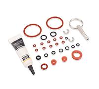 Ensemble de joints toriques avec tête ovale - Grand kit pour machines J-ura Capresso/Impressa - Groupe d'infusion et joint torique de vanne de drainage - Compatible avec la plupart des machines Jura