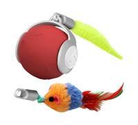 Ensemble de jouets à mâcher pour chien - 3 modes de friandises automatiques pour chien, jouet interactif résistant aux rayures, jouets pour animaux en mode varié, jouets pour lutter contre l'ennui