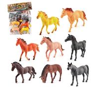 Ensemble De Jouets Animaux Pour Enfants, Ensemble Réaliste D'Animaux Domestiques De La Forêt, Mini Monde Animal Zoo, Figurine D'Action