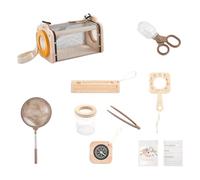 Ensemble de jouets créatifs attrape-insectes avec boîte d ' observation pour, activité de découverte de la nature en plein air et d ' apprentissage scientifique, jouet d ' exploration de la nature