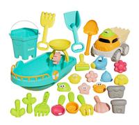Ensemble de jouets de bac à sable,Vingt-cinq pièces - Exploration amusante - Creusage | Jouets de sable pour | Pour la famille en extérieur dehors à la piscine dans l'eau la natation la plongée et les