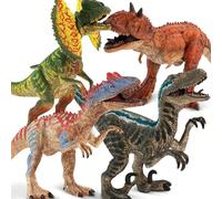 Ensemble de jouets de dinosaures géants, gros dinosaures jouets pour garçons, dinosaures géants réalistes pour enfants de 3 à 5 ans - Cadeaux de dinosaures parfaits pour l'anniversaire des enfants - F