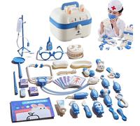 Ensemble de Jouets de doctorat pour - Kit de Simulation, Jeu médical | Conception de la Valise Fitend Doctor Set pour Les , Jeu de rôles Multifonctionnel Ensemble avec des caractéristiq