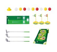 Ensemble de jouets de golf pour , ensemble de jouets de golf pour - Jouet de golf rétractable pour club de golf réglable avec tapis de putting - Jouet de sport rétractable Jeux de golf