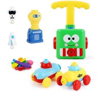 Ensemble De Jouets De Lanceur De Voiture Alimenté Par Ballon, Ensemble De Véhicule à Air Comprimé vec 10 Ballons