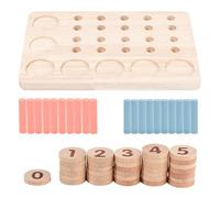 Ensemble de jouets de mathématiques - Jeux d'apprentissage interactifs en bois - Jouets de comptage pour enfants,pour maternelle maternelle école maternelle salle de classe maison voyage vacances