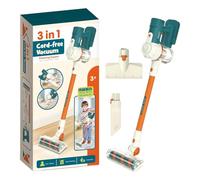 Ensemble de jouets de nettoyage pour , aspirateur pour qui fonctionne vraiment | Jouets d'aspirateur interactifs pour garçons - Jouet de balayage interactif parent-enfant amusant avec musique et lumiè