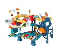 Ensemble de Jouets de Piste de Dinosaure Flexible, Briller LED Jouets de Piste de Dinosaures, Jouet éducatifs Dinosaur Space Track éveillent, Cadeaux d'anniversaire pour Enfants