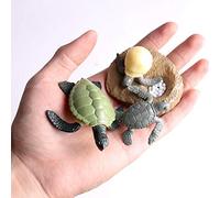 Ensemble de Jouets de Poupée de Figurines d'action en PVC pour Enfants, Apprenez la Connaissance des Animaux Tout en Jouant, Parfait pour Les Jeux de Rôle Préscolaires, Matériau Sûr et (Green)