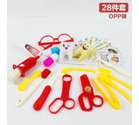 Ensemble De Jouets De Simulation De Docteur Pour Enfants, Équipement Médical, Stéthoscope, Boîte De Rangement, Cadeau Pour Enfants