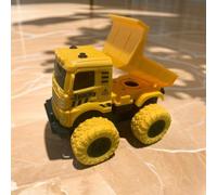 Ensemble de jouets de véhicules d'ingénierie pour enfants avec excavatrice à inertie, grue, bétonnière et camion benne comme cadeau pour les garçons, Articles de papeterie pour l'école et l'étudiant T