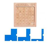 Ensemble de jouets éducatifs 4 en 1, Puzzle en bois pour anniversaire, entraînement à la pensée mathématique, artisanat raffiné, chiffres