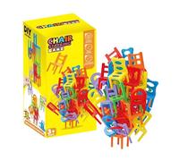 Ensemble De Jouets Empilables De, Jeu Interactif De Empilables Colorées - Défis De Jouets Interactifs Éducatifs Et Amusants, Jeu D'empilage De De Table, pour Les Amis De La Fam