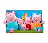 Ensemble De Jouets En Peluche Doux De 5 Pièces De Peppa Pig Avec Bébé Evie