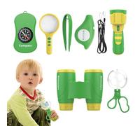 Ensemble de jouets explorateur, Kit éducatif extérieur portable, flexible d'exploration de la nature scientifique avec boîte d'observation créative Jouet