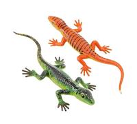 Ensemble de jouets lézards réalistes - Jouet de reptile interchangeable pour | Figurine caméléon changeante de couleur 2 pièces pour apprendre la science, les reptiles, jeu éducatif, cadeau