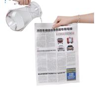 Ensemble de jouets magiques - Liquide de tours de magie de journal | 6 7 8 9 10 11 Garçons de 12 ans Filles drôle Maquillage magique rapproché, Magicien Creative Professional Magician Stage pour