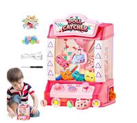 Ensemble de jouets pour machine à griffes, petite machine à griffes électrique | Jouet électrique pour machine à griffes pour attraper des poupées - Jouet électronique éducatif interactif