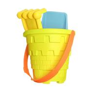Ensemble de jouets pour seau de 5 pièces - Kids Beach Playset les plus petits | Jouets d'été en plein air bac à sable, cour et voyage améliore la motricité des jeux imaginatifs jeu âge 3+